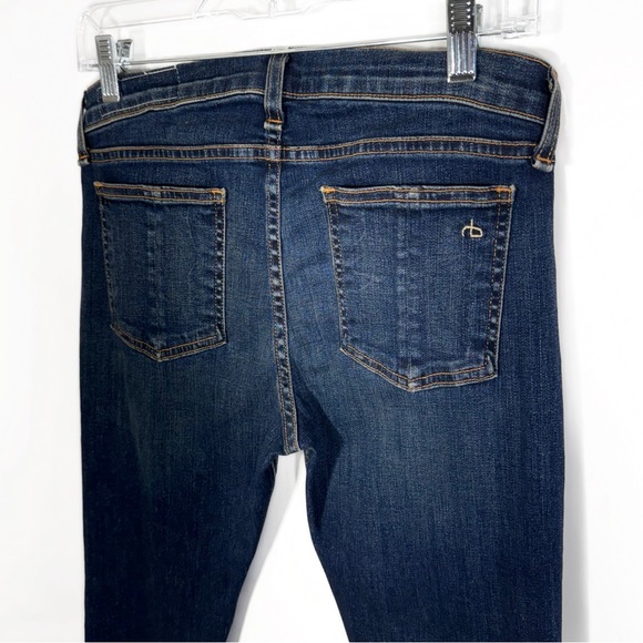 Rag & Bone Medium Wash Full Length Ankle Skinny Jeans 28” - Picture 6 of 12